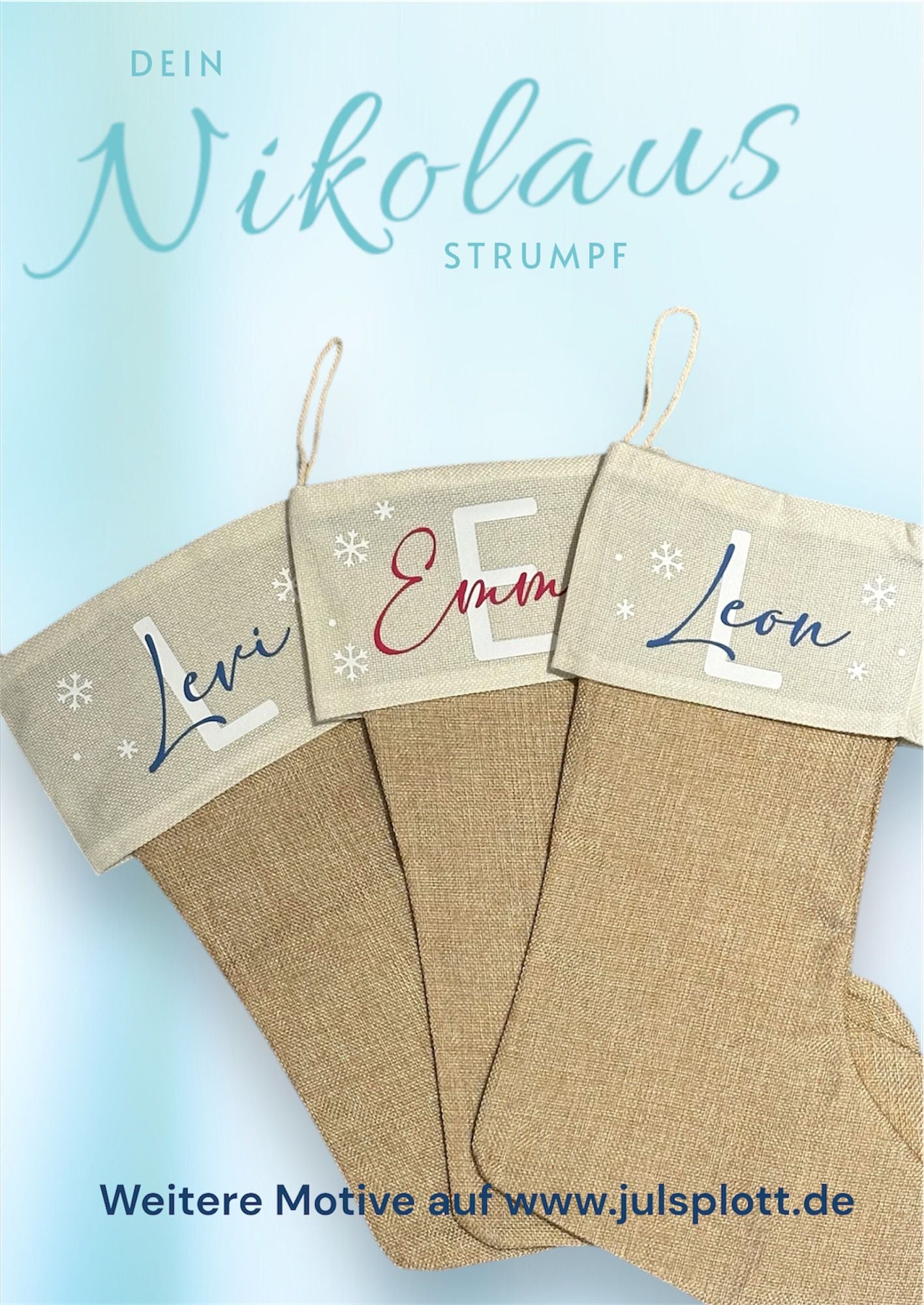 Personalisierter Nikolausstrumpf No.2