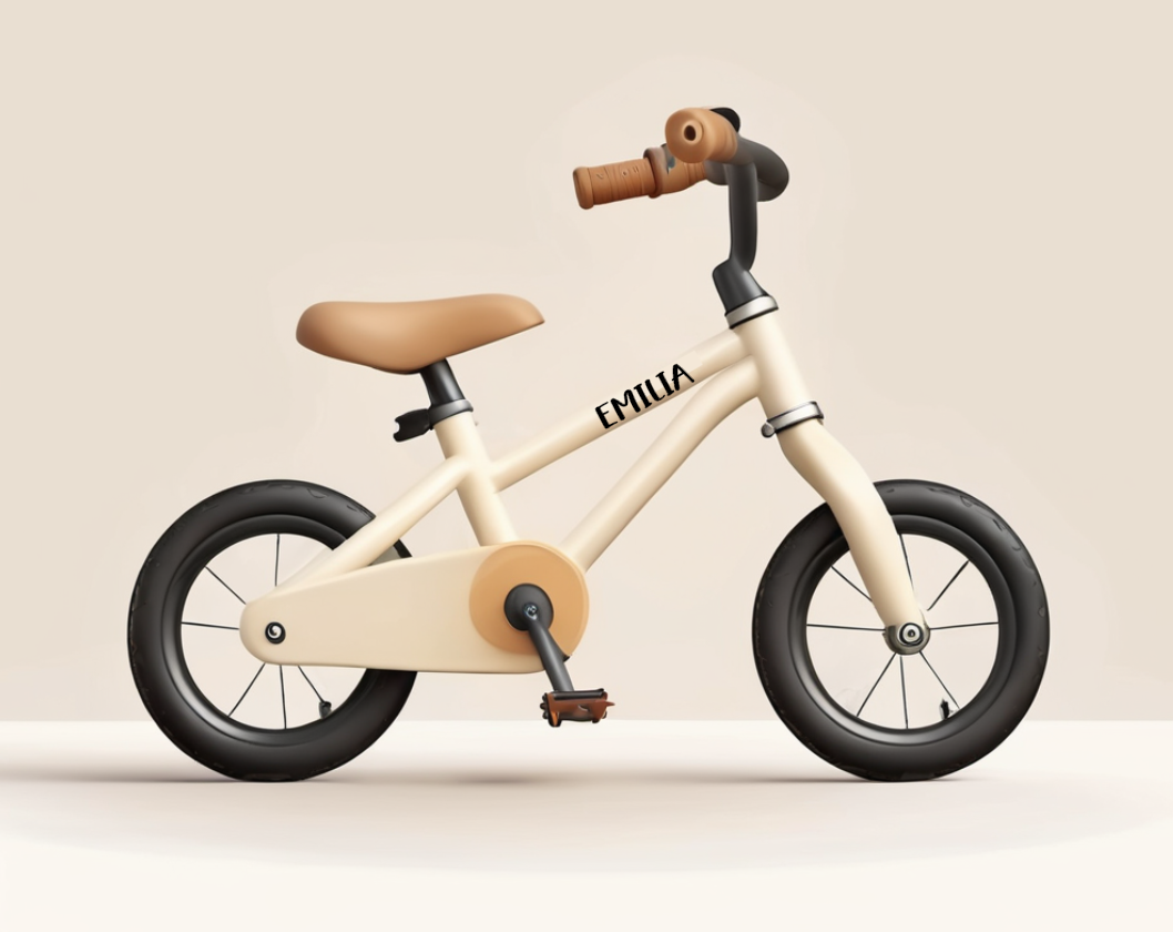 Aufkleber für Fahrrad - Personalisierbar