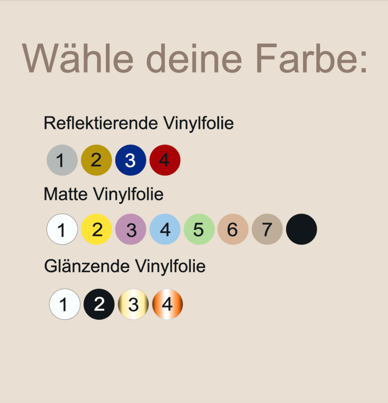 Aufkleber für Bobbycar - Personalisierbar