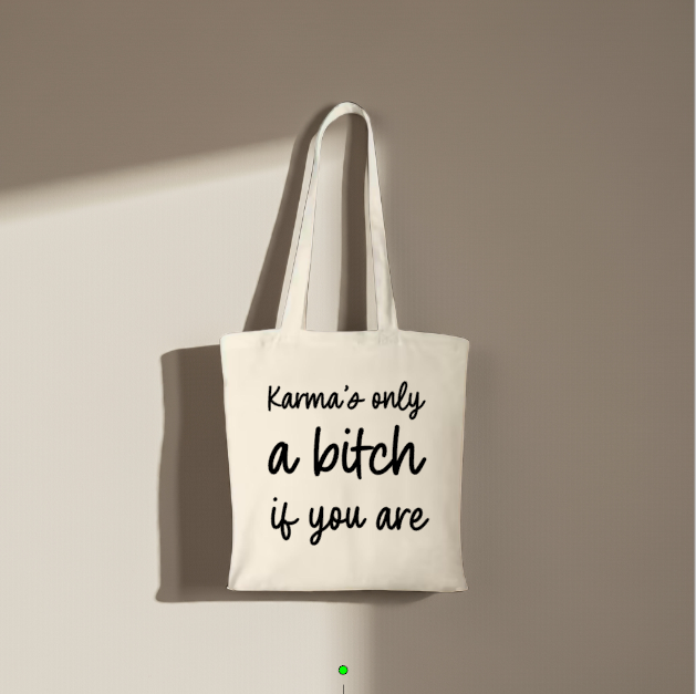Baumwolltasche "Karma"