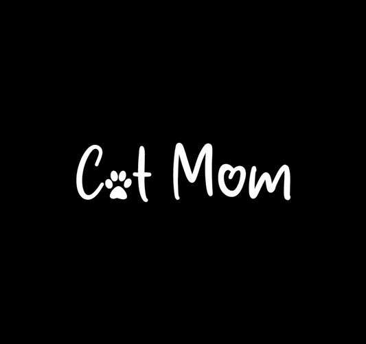 Cat Mom Aufkleber