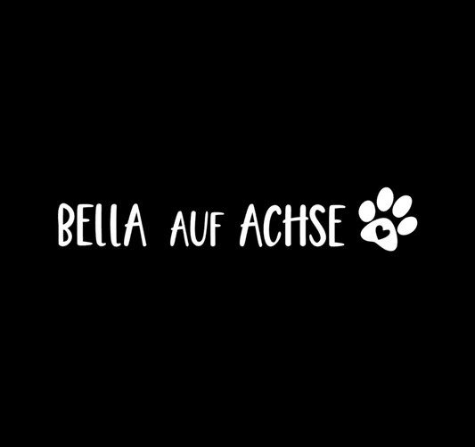 Auf Achse Aufkleber