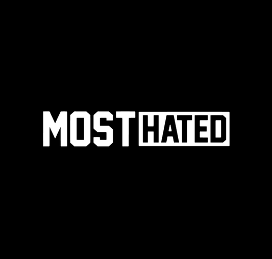MostHated Aufkleber