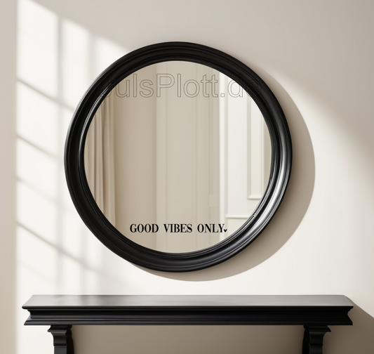 Aufkleber "Good Vibes Only"