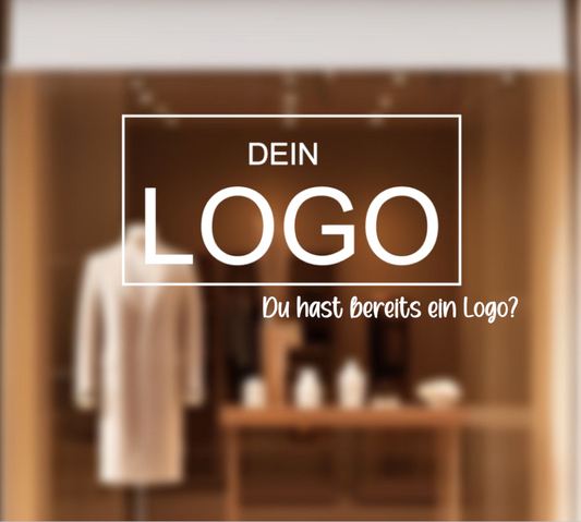 Dein Logo - Dein Custom Aufkleber
