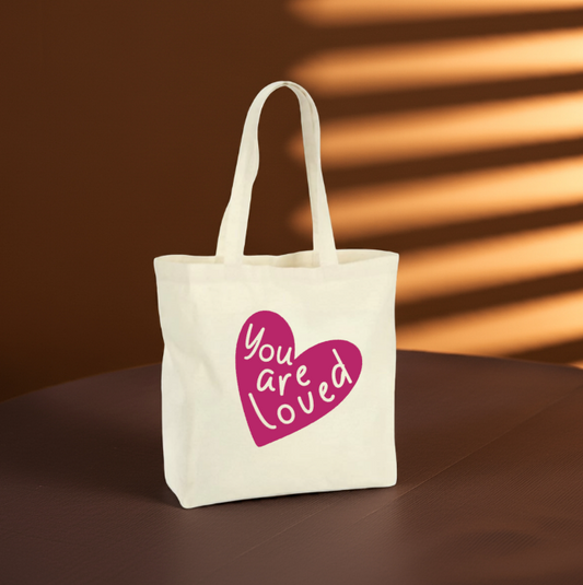 Baumwolltasche "You are Loved"
