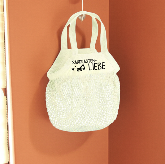 Netztasche "Sandkasten-Liebe"