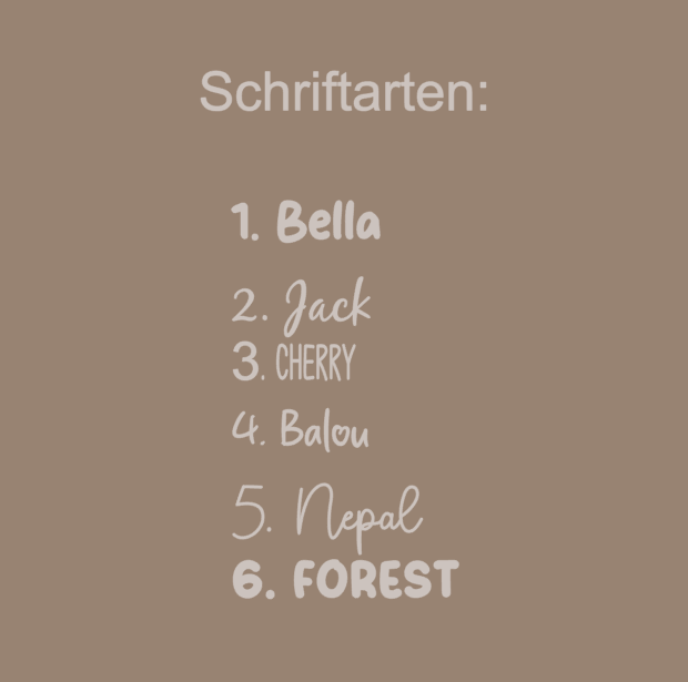 Hundeknochen "Mit Namen"