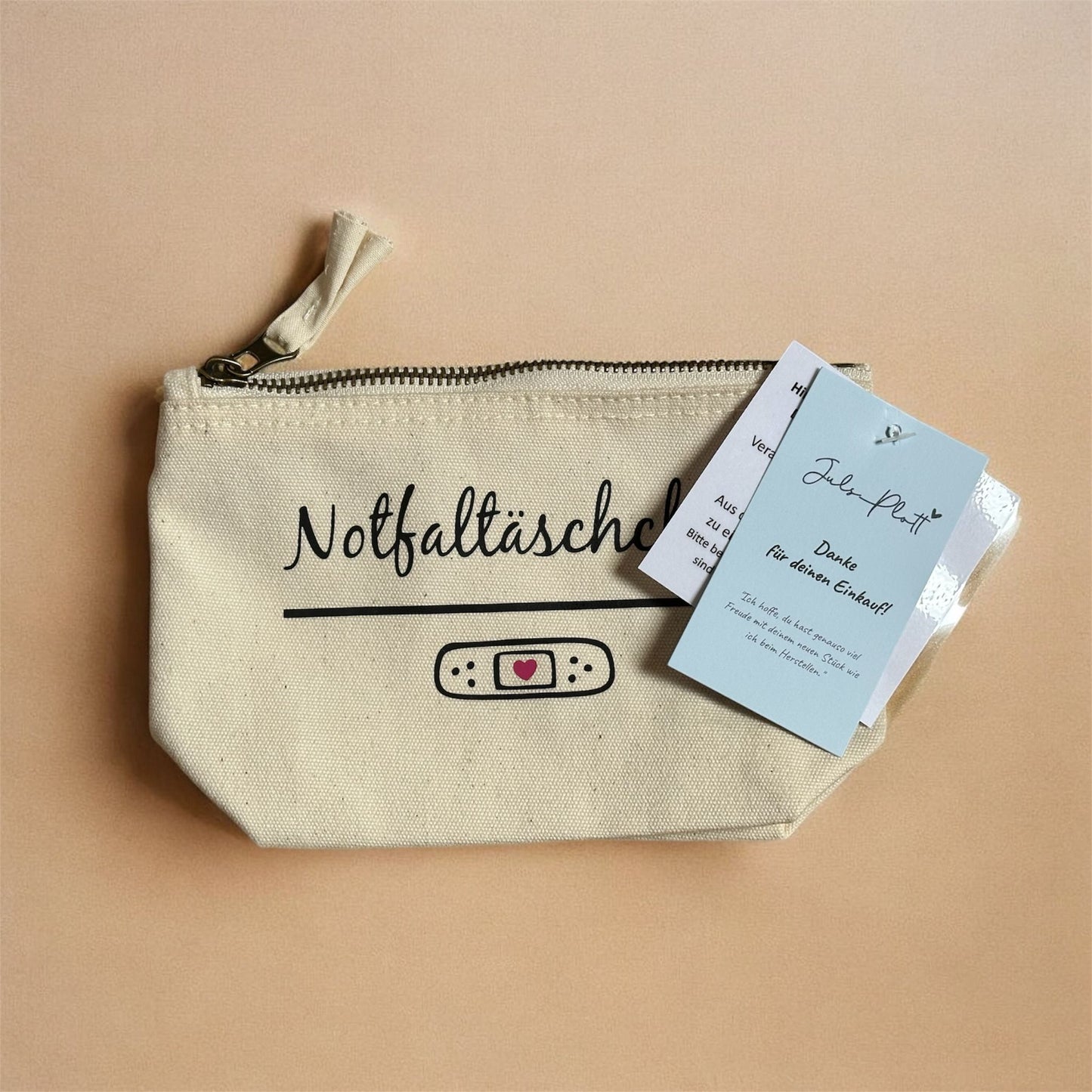Kosmetiktasche "Notfalltäschchen" Pink