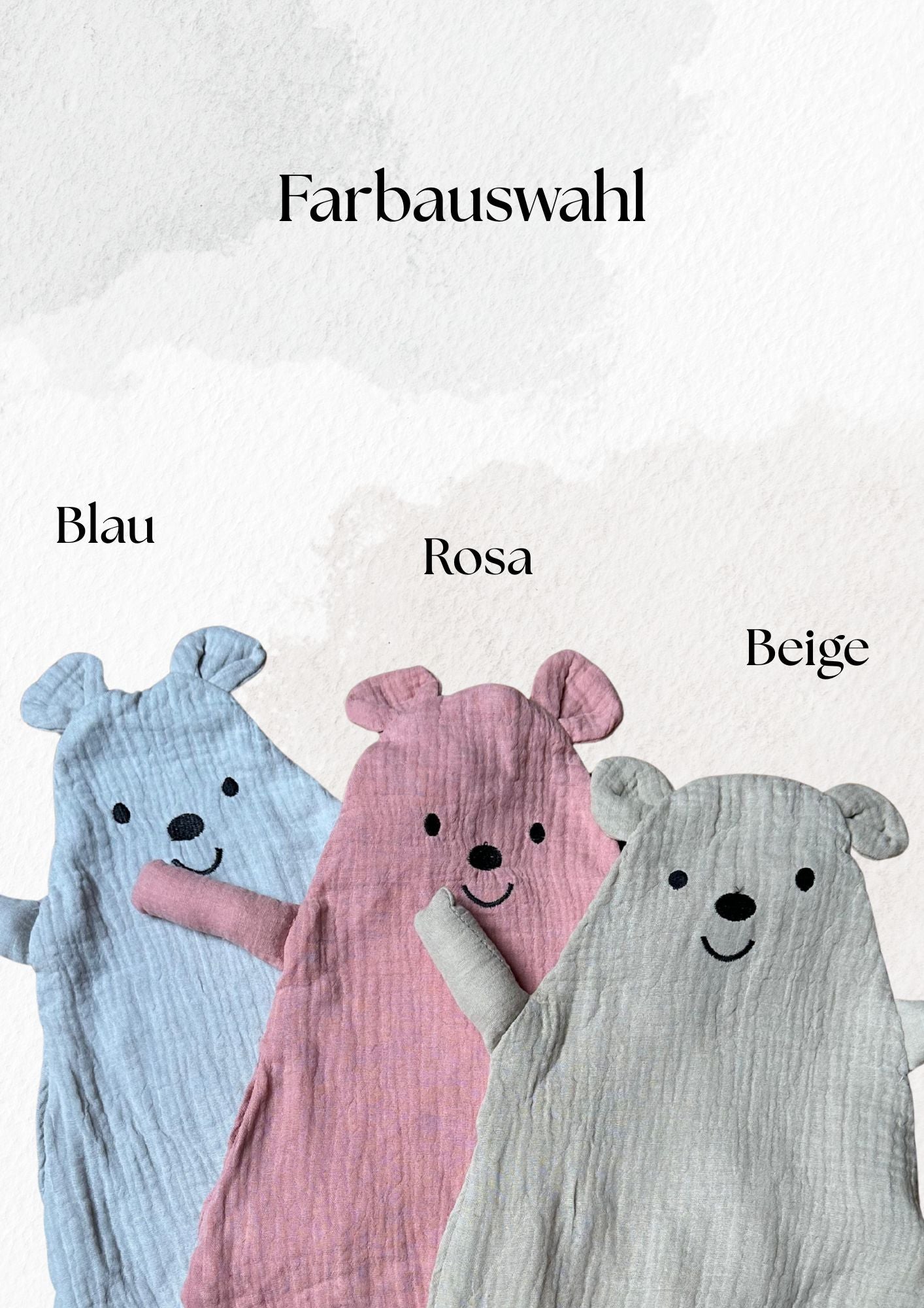 Musselin Schmusetuch